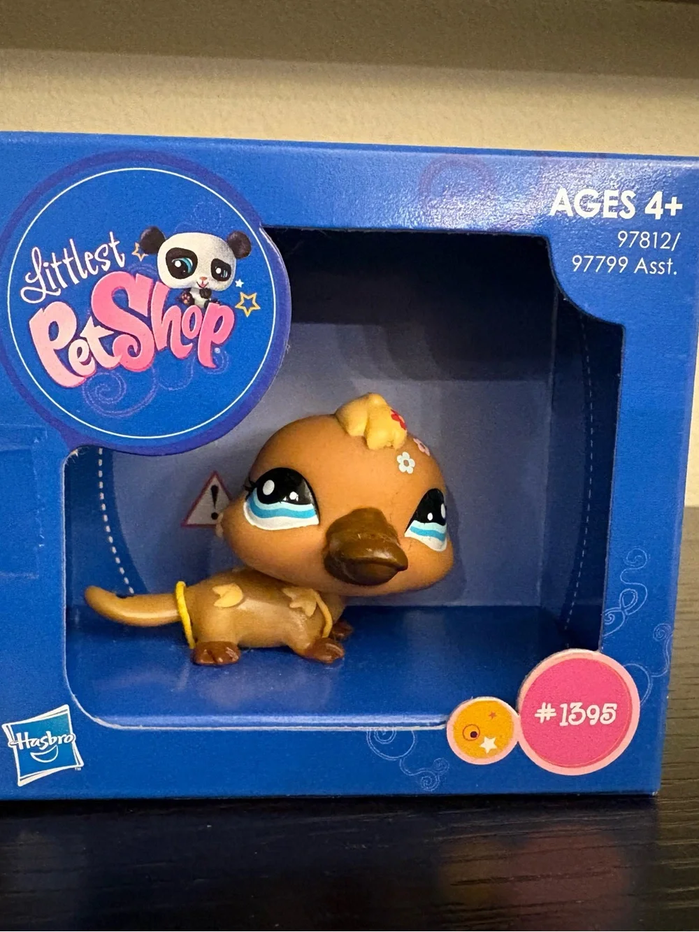 Littlest Pet Shop LPS 1395 Platypus Mail Order ~ AUTHENTIC HTF 2010